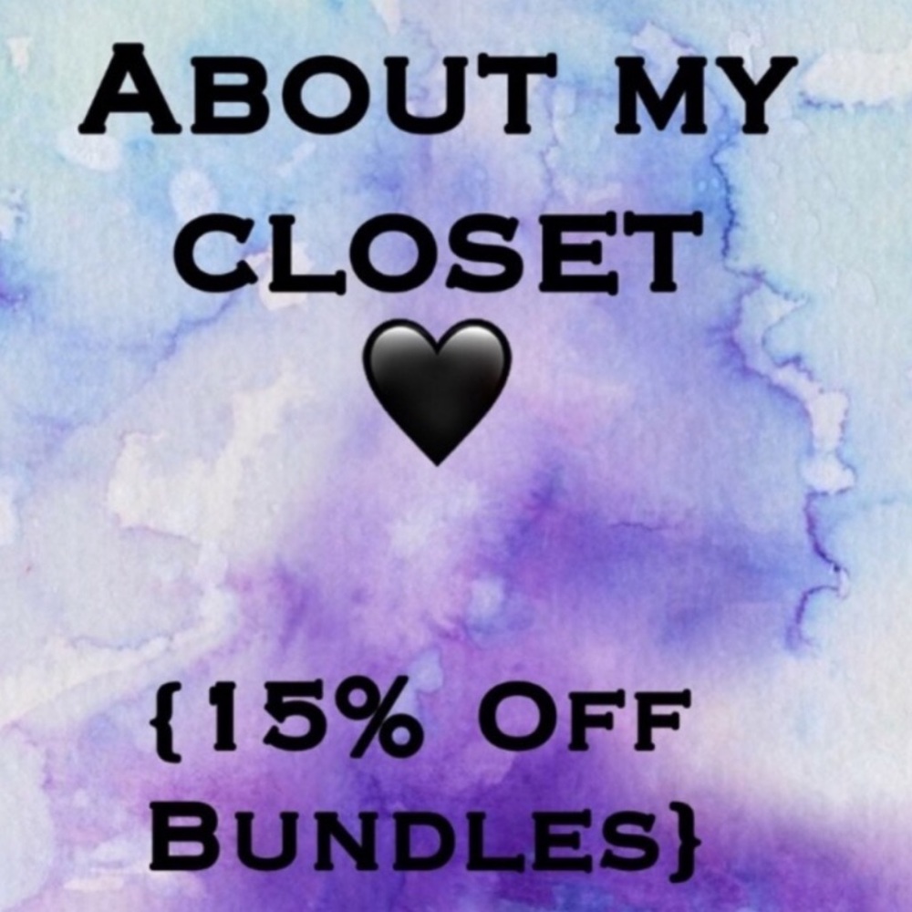 15%off if you bundle 3 or more items.